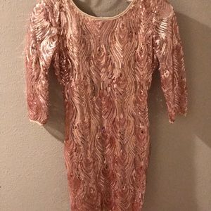 Sequined dress size medium